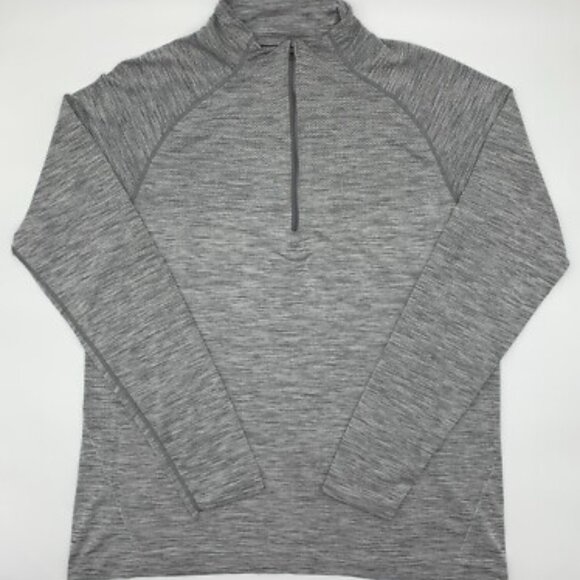 GENUINE LULULEMON METAL VENT TECH HALF ZIP SMALL SHIRT - Picture 2 of 2